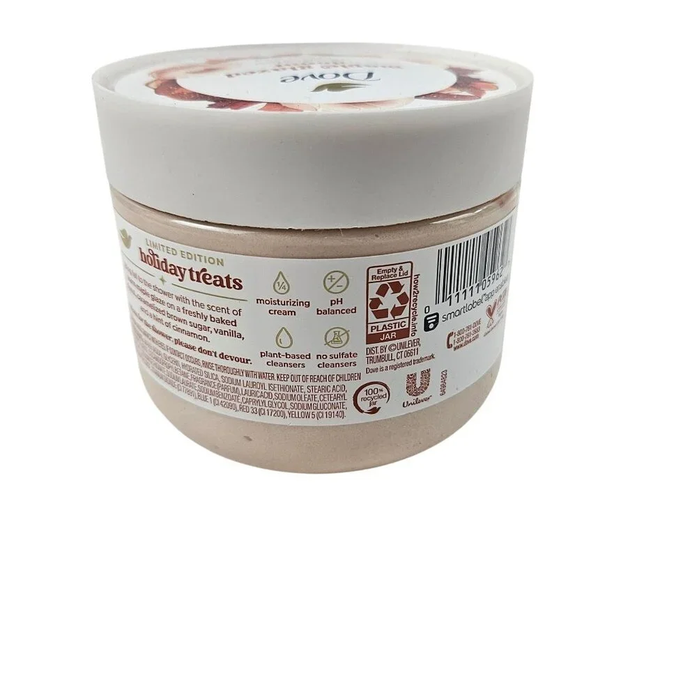 Dove Body Scrub Maple Glazed Donut Limited Edition 15 oz Holiday Treats - Picture 5 of 10
